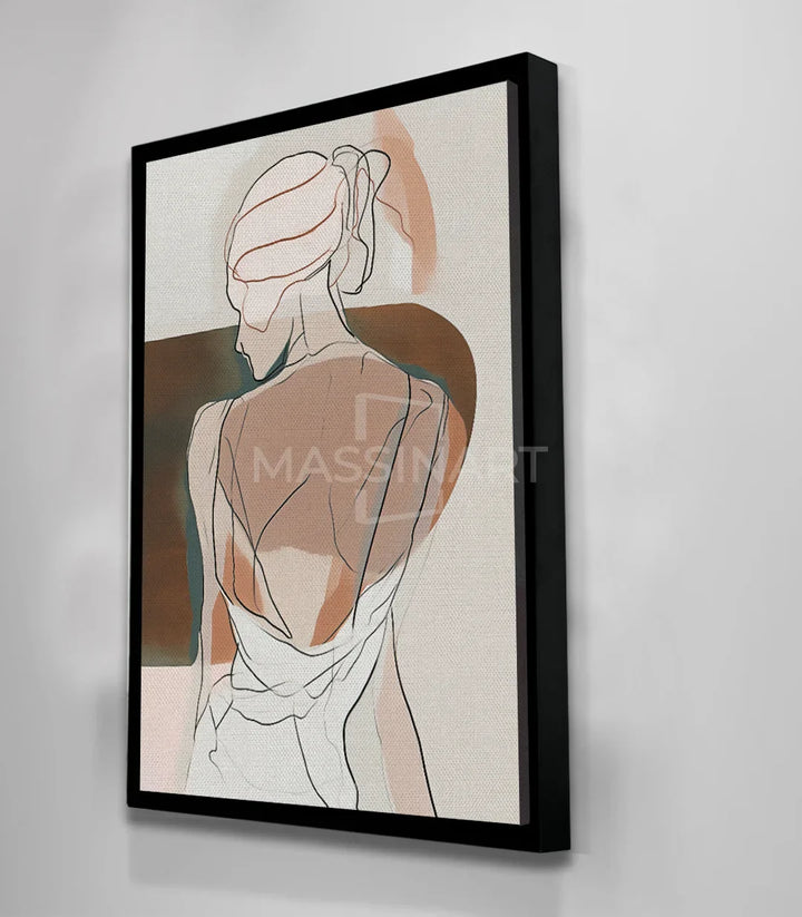 Cuadro Timid en decoración de estudio u oficina — Massinart