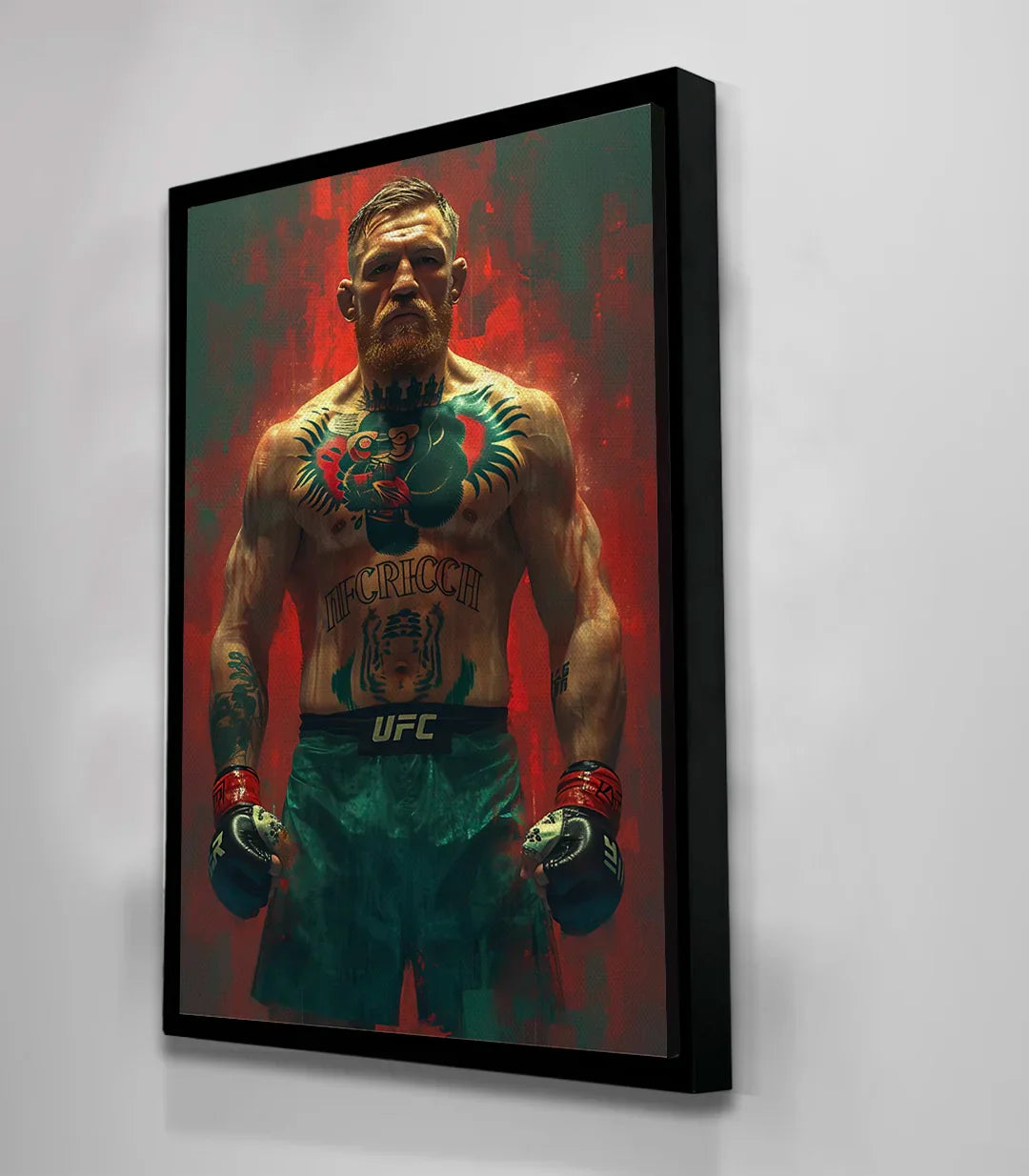 Cuadro McGregor's Fire en habitación de adulto — retrato deportivo decoración Massinart