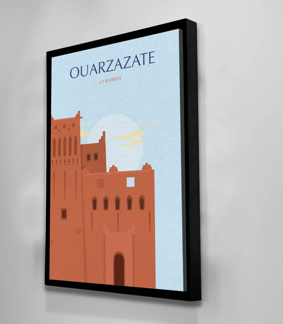 Decoración mural cuadro ciudades estilo contemporáneo — Massinart