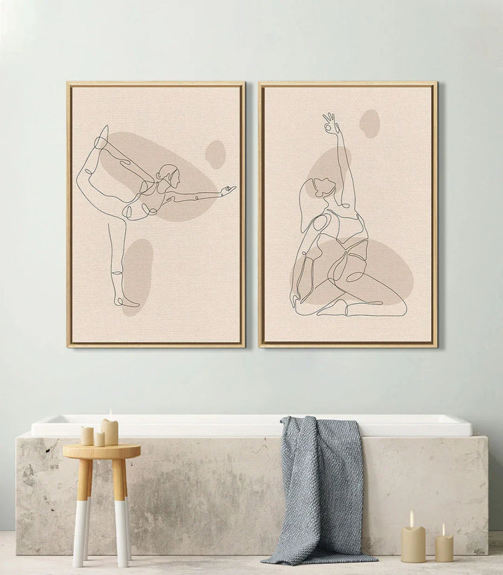 Cuadro Boho Balance decoración interior dormitorio Massinart