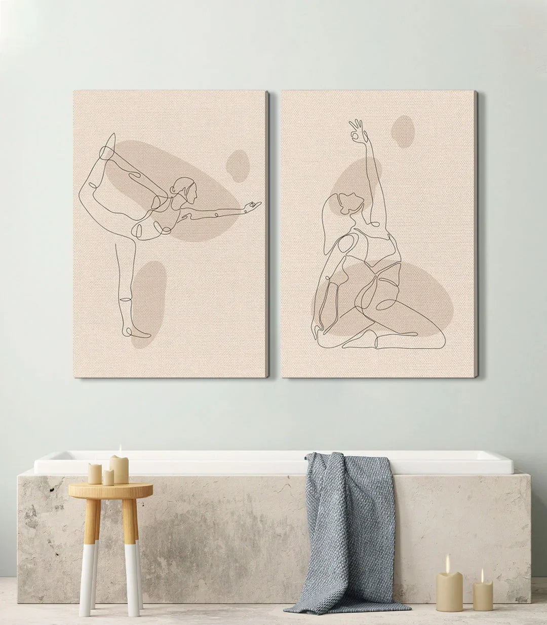 Cuadro Boho Balance decoración bienestar salón Massinart