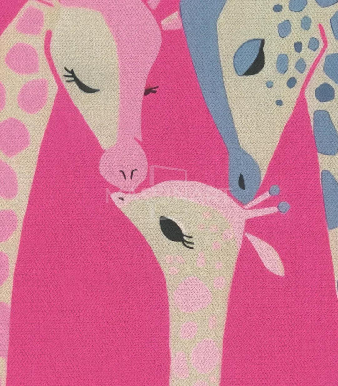 Decoración infantil Little Giraffe Massinart, ilustración de animales tiernos