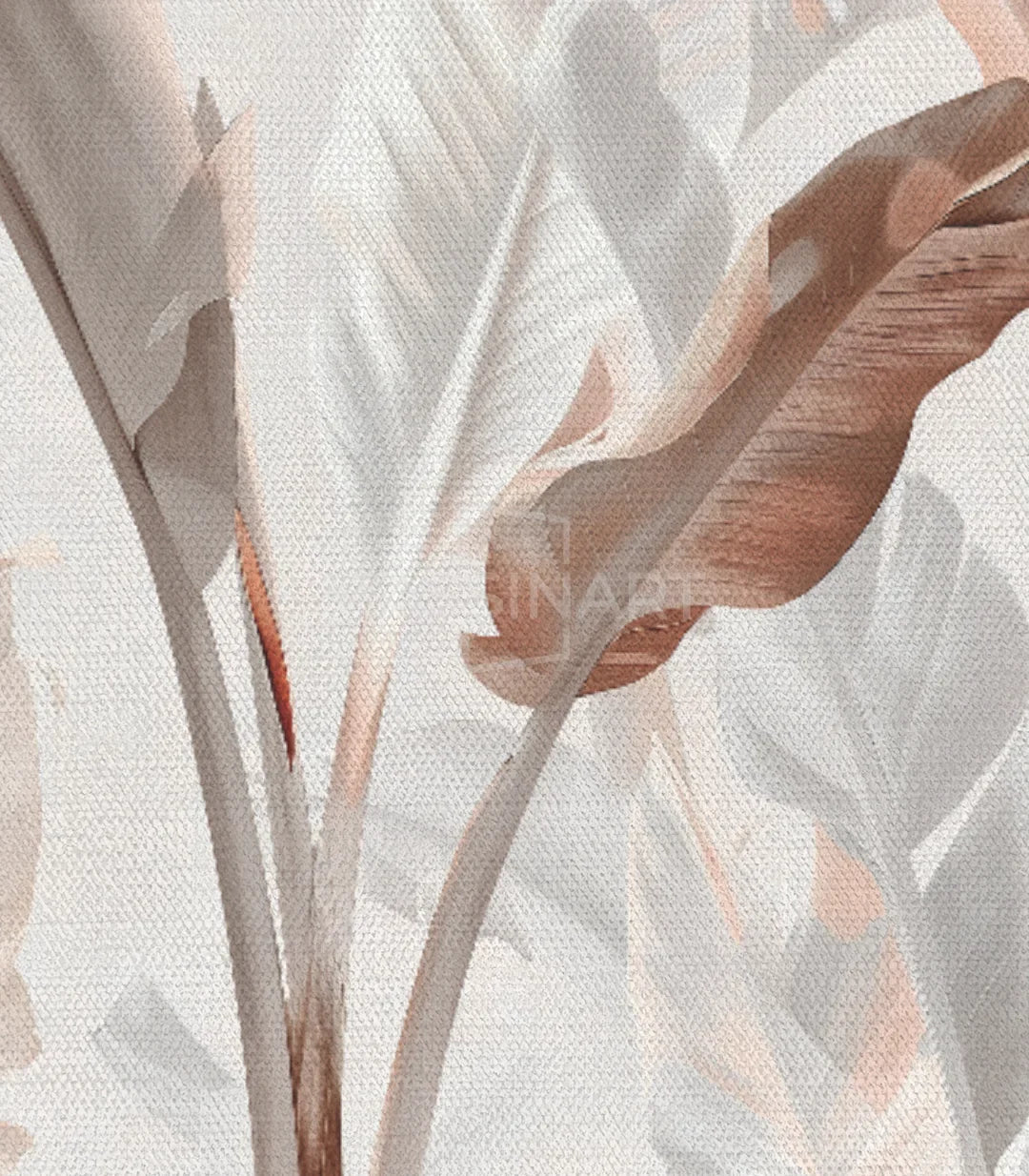 Cuadro naturaleza Eden estilo minimalista en decoración de dormitorio — Massinart