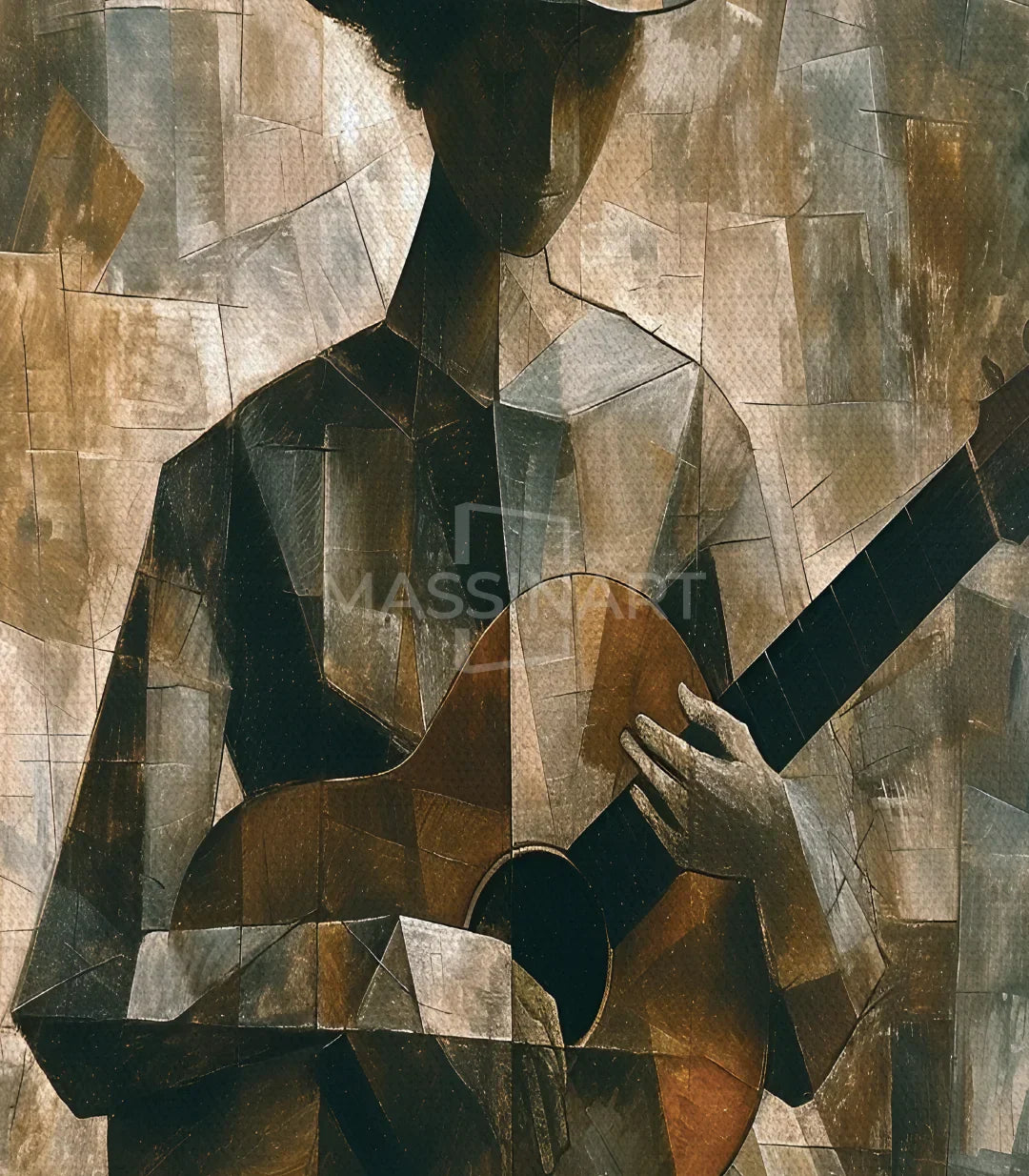 Cuadro Chords decoración pared música abstracta Massinart