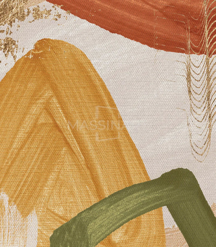 Cuadro Formscape díptico en pasillo decorativo Massinart