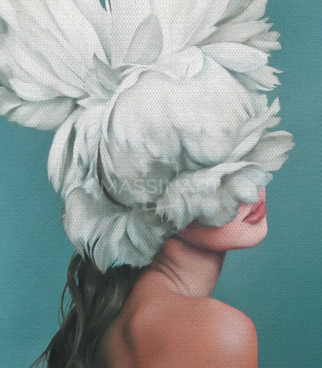 Cuadro Pursuit of Daydreams — inspiración decorativa para salón minimalista con arte mural