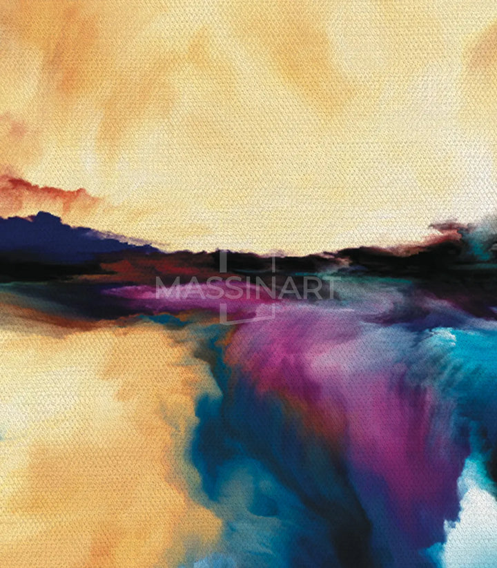 Explosion Art en formato horizontal, salón de estilo contemporáneo — Massinart
