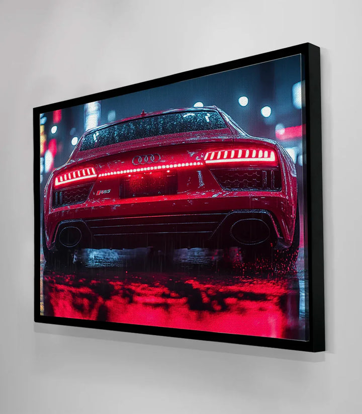 Cuadro Precision Light en decoración de setup gaming, Massinart