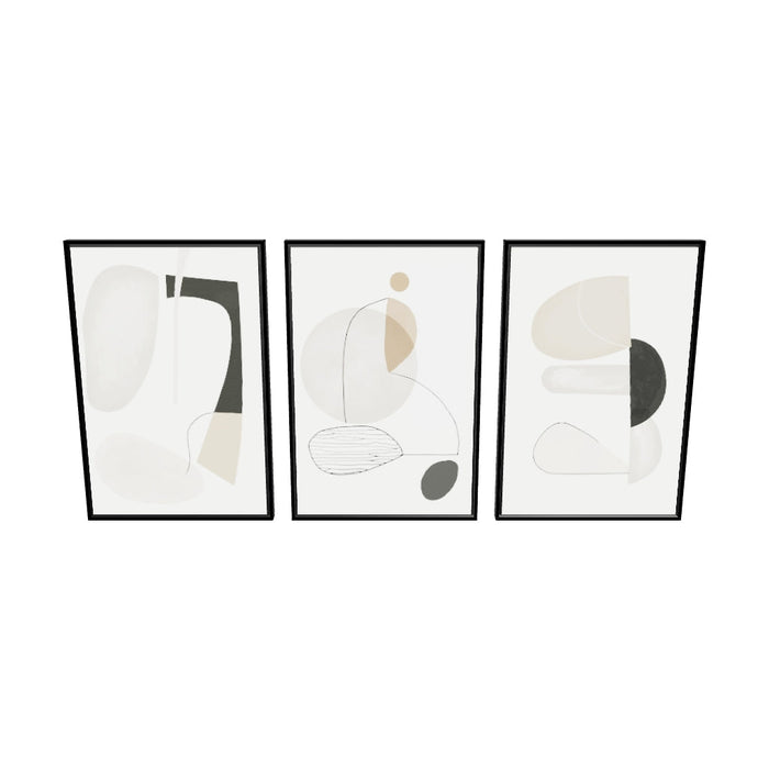 tableau-decoratif-minimalist-shapes-triptyque-encadre