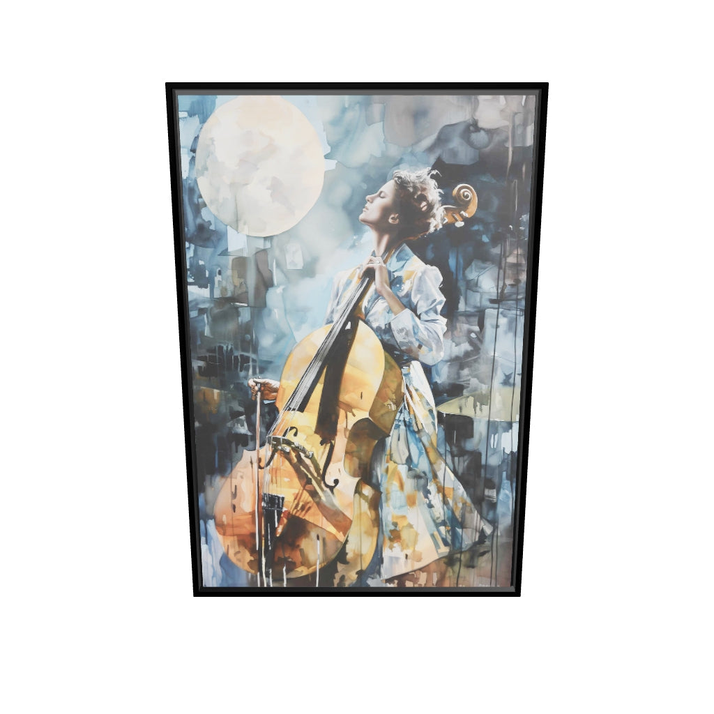 tableau-decoratif-melody-portrait-moderne