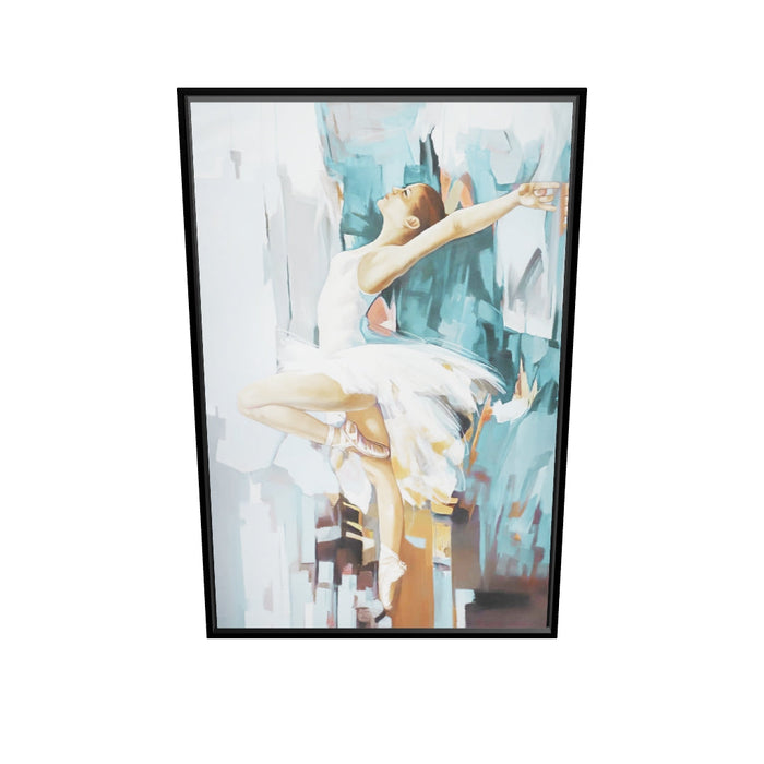 colorful-ballerina-tableau-design-avec-encadrement-fin