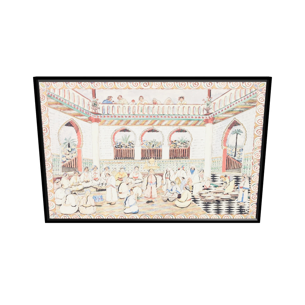 tableau-decoratif-moroccan-feast-decoration-tradionnelle