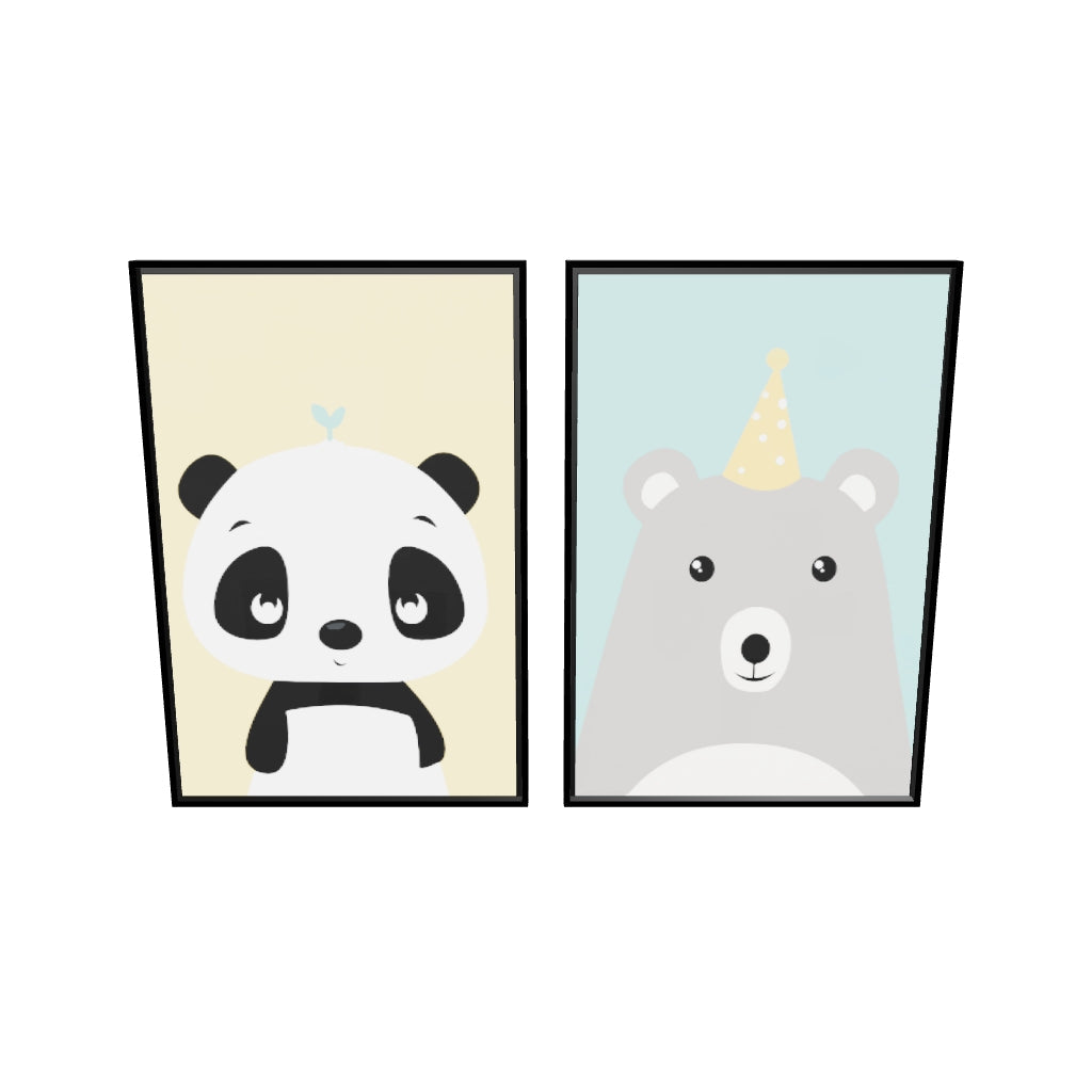 tableau-decoratif-bear-and-panda-chambre-garcon