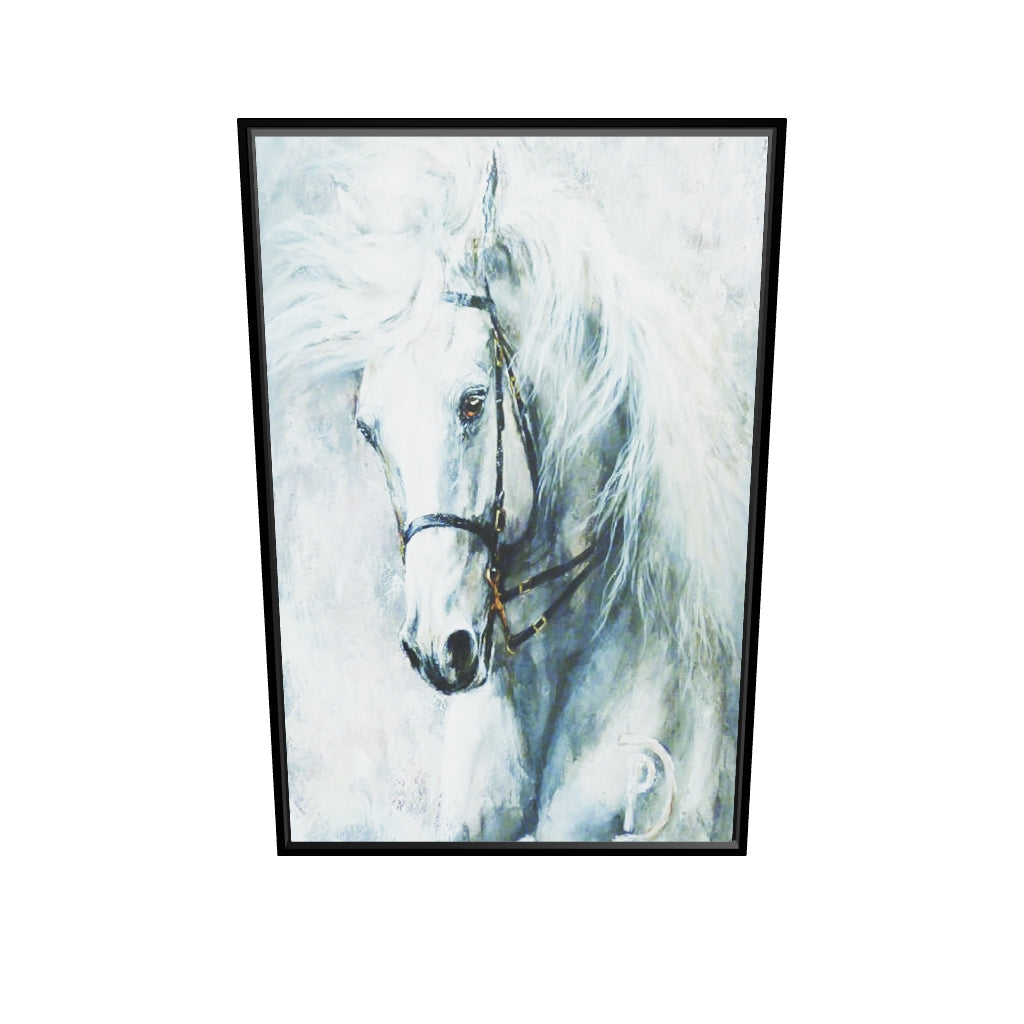portrait-de-cheval-tableau-avec-encadrement-americain