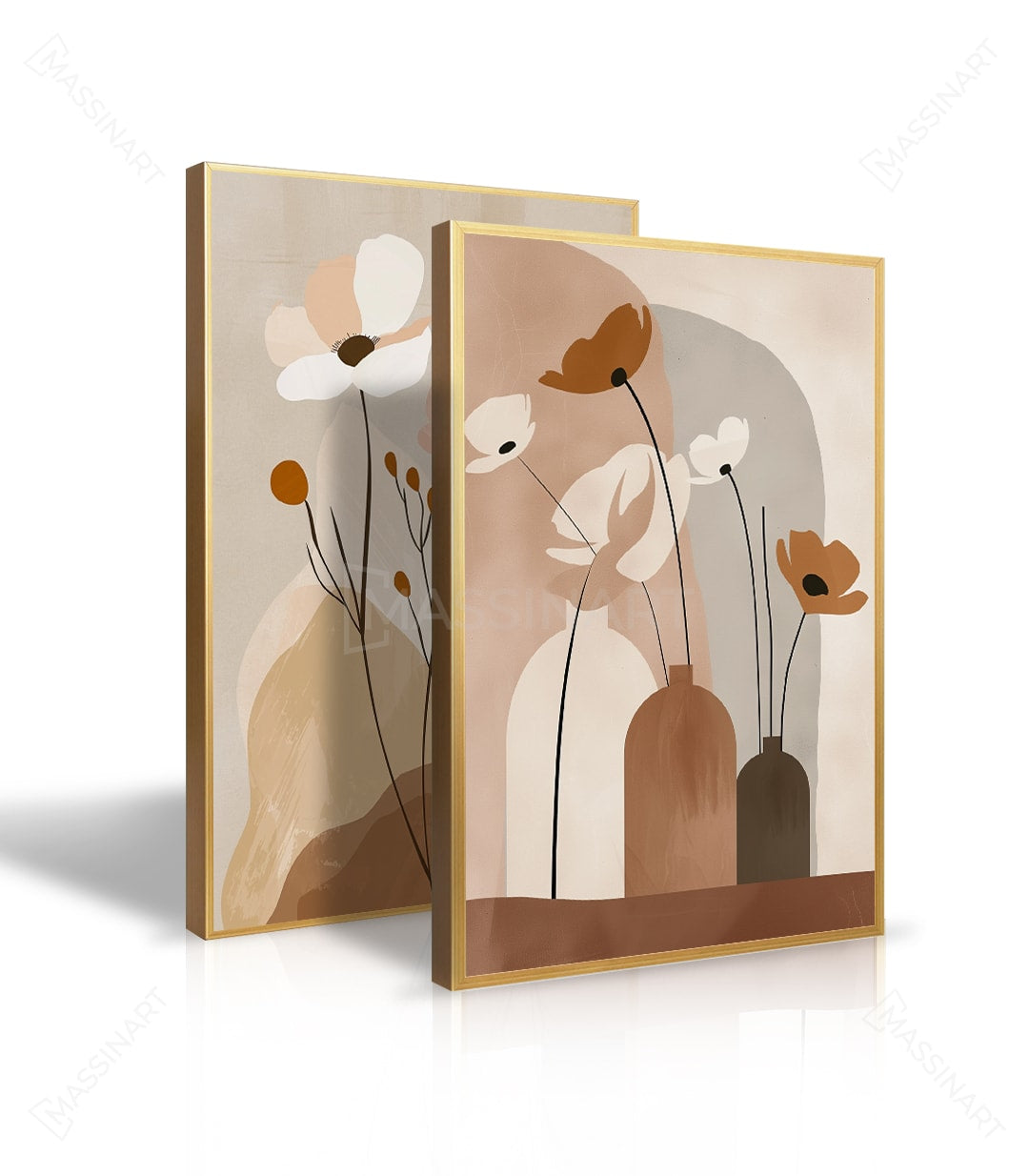 Cuadros decorativos de pared en salón contemporáneo - Massinart