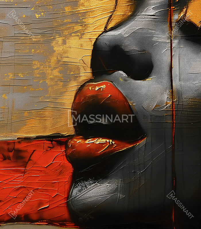 Cuadro Feeling Massinart — embalaje de envío listo para colgar