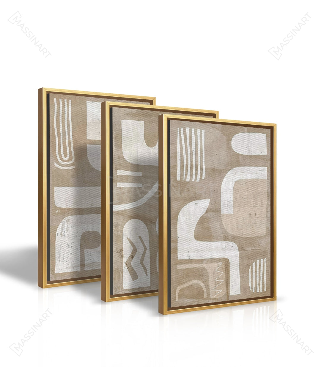 Cuadro Curves ambiente decoración interior estilo escandinavo Massinart