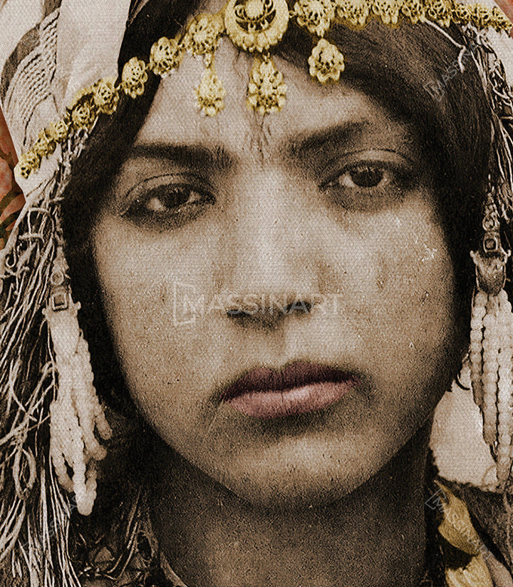 Cuadro decorativo Berber Tribe — vista frontal díptico, Massinart