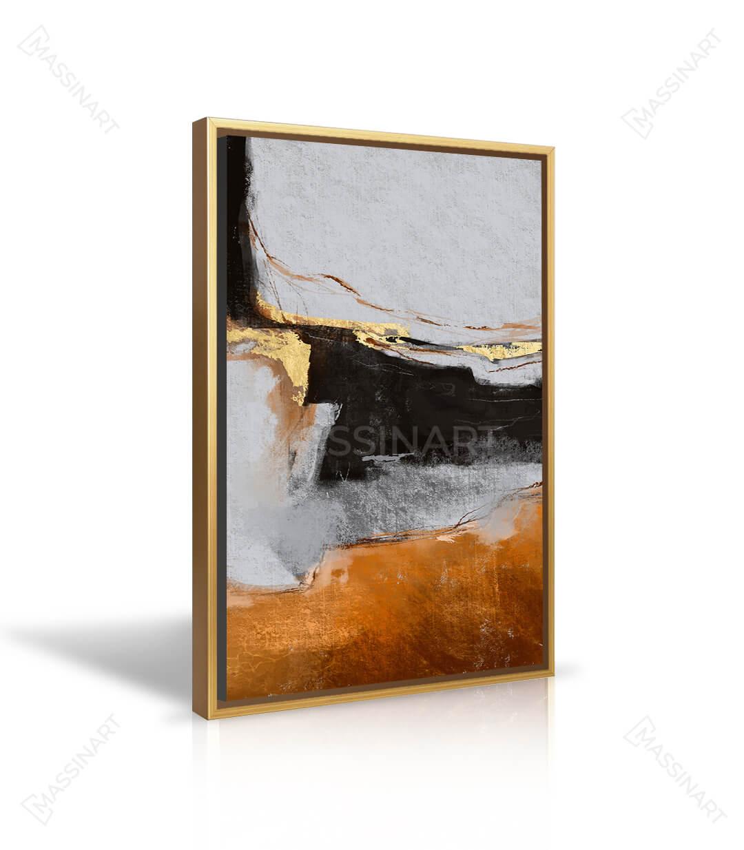 Cuadro de arte abstracto contemporáneo para salón de diseño — Massinart
