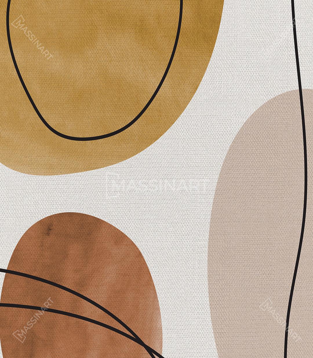 Detalle obra — formas geométricas y líneas depuradas Massinart