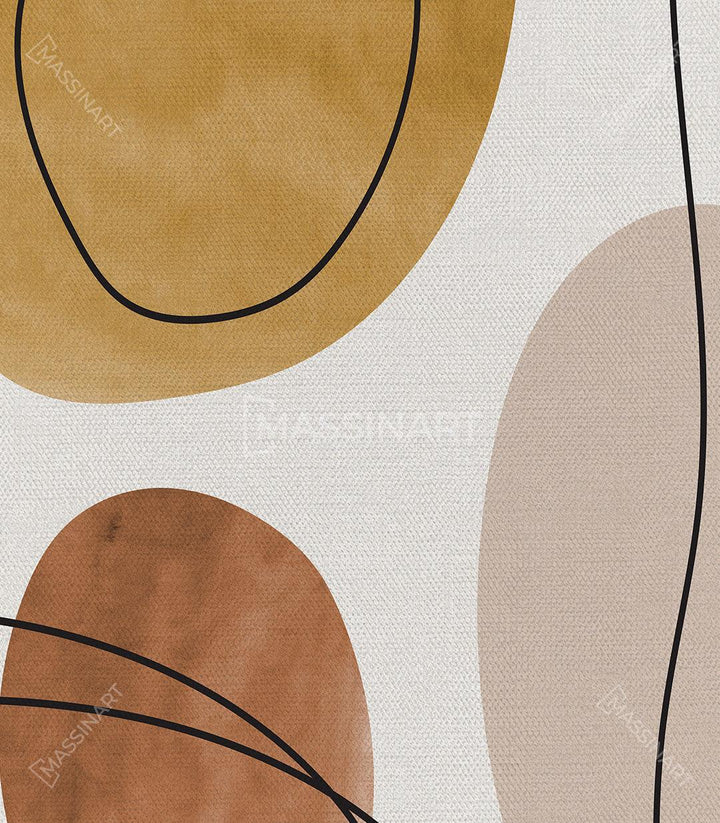 Detalle obra — formas geométricas y líneas depuradas Massinart
