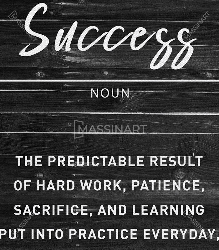Tríptico Success Leadership Resilience Massinart — embalaje y envío listo para colgar