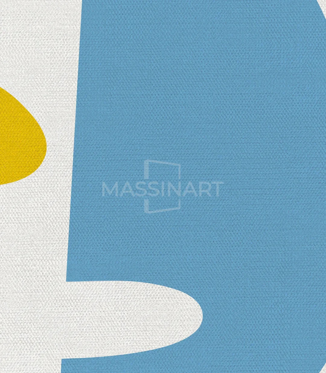 Cuadro La Dolce Vita texto amarillo diseño minimalista