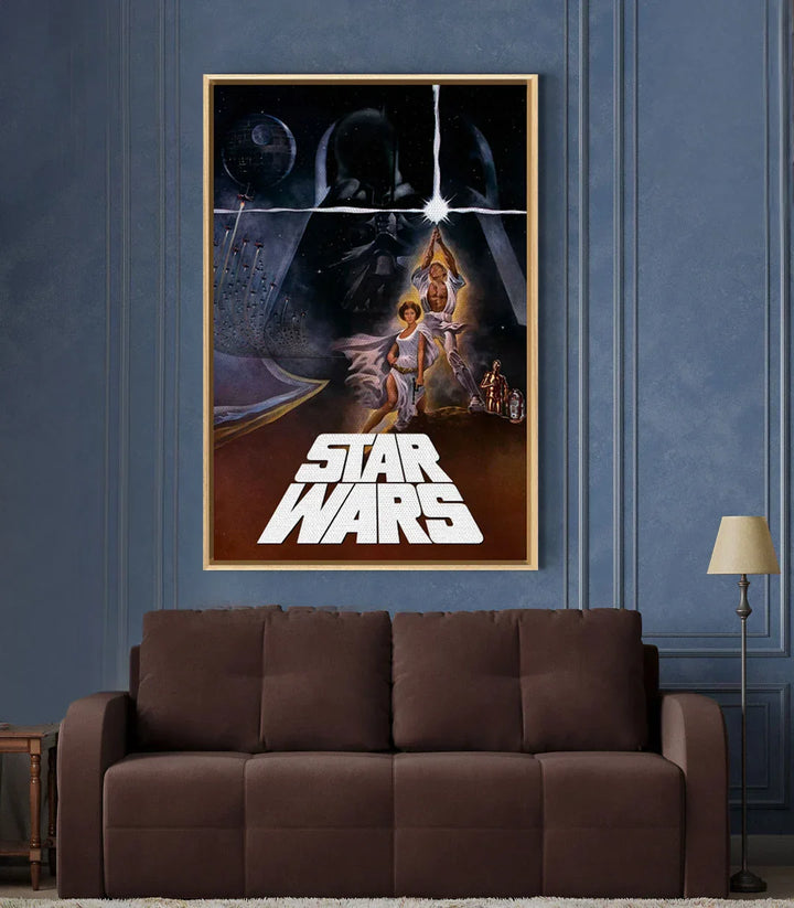 Cuadro de cine Star Wars ciencia ficción — decoración de pared interior, Massinart