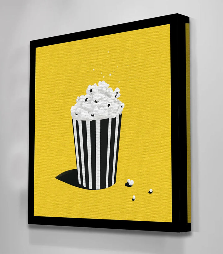 Cuadro drive-in cine vintage en blanco y negro Massinart