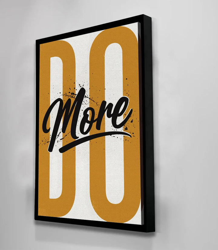 Lámina Do More arte minimalista para decoración de pared moderna — Massinart