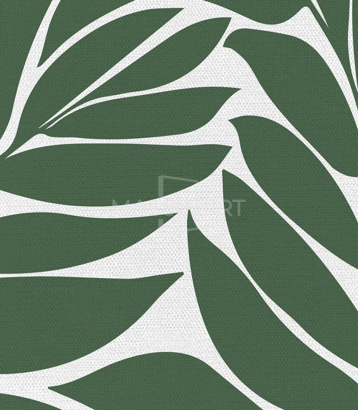 Cuadro motivo hojas abstractas minimalismo botánico - Massinart