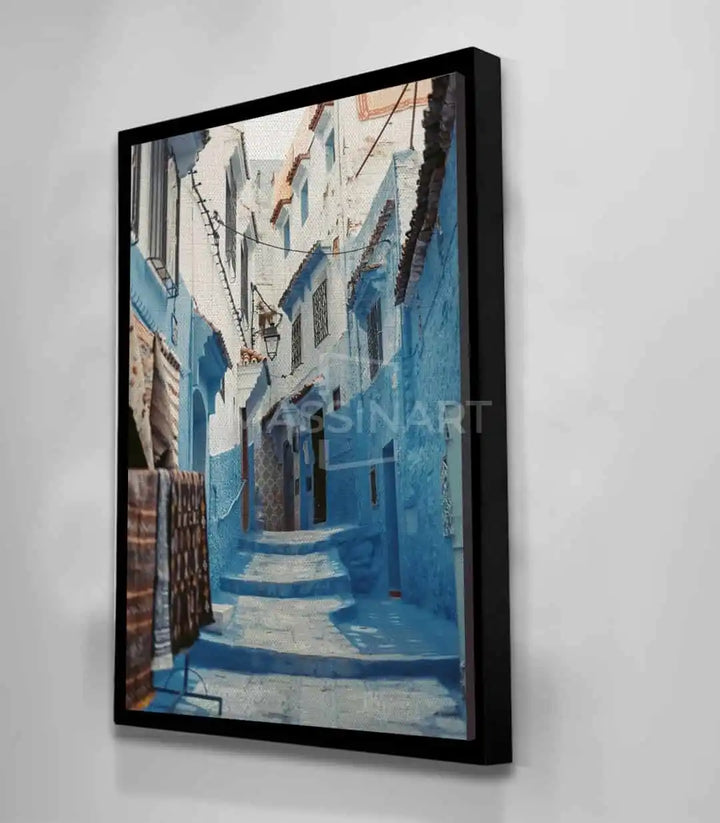 Decoración interior con fotografía de arquitectura marroquí Azure Alley Massinart
