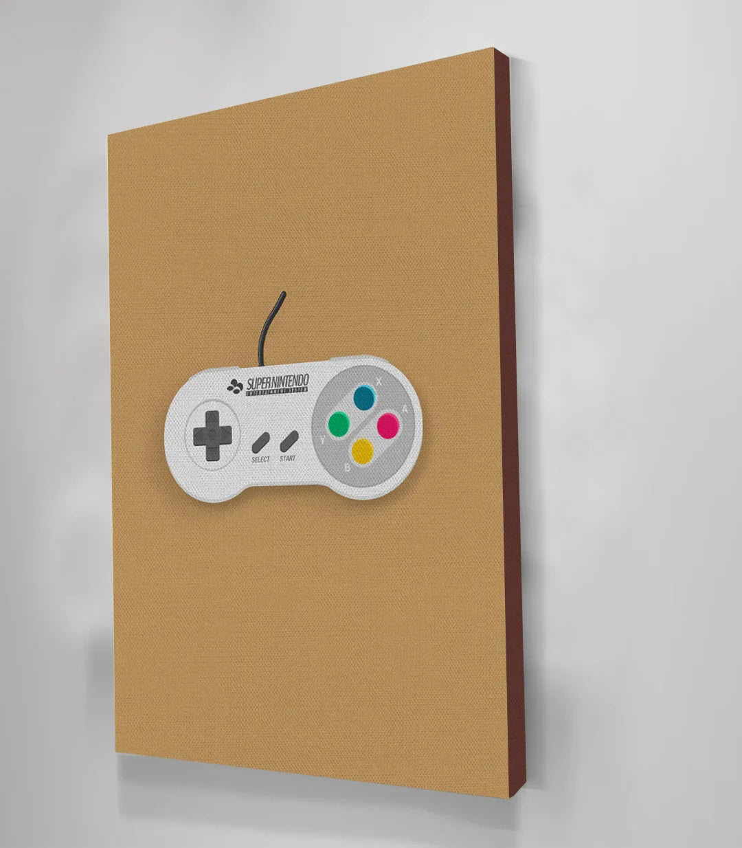 Muro de cuadros gaming en escritorio creativo Massinart