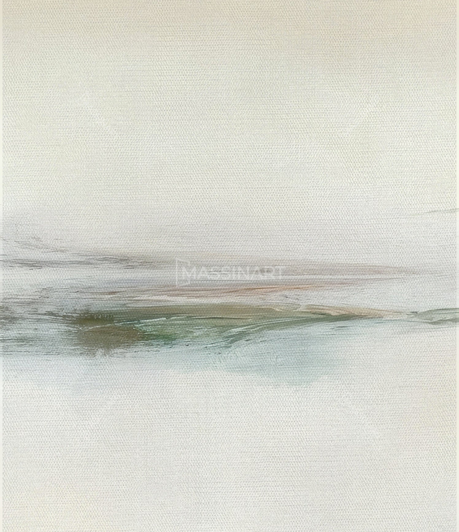 Cuadro Sands of Solace Massinart — tríptico paisaje abstracto, embalaje listo para colgar