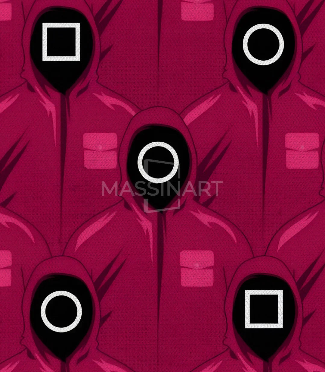 Cuadro Squid Game Massinart — embalaje y envío listo para colgar