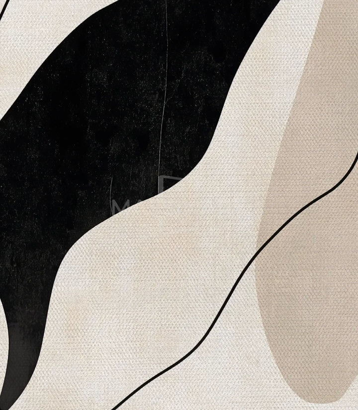 Cuadro Flowing Silence Massinart — embalaje de envío listo para colgar