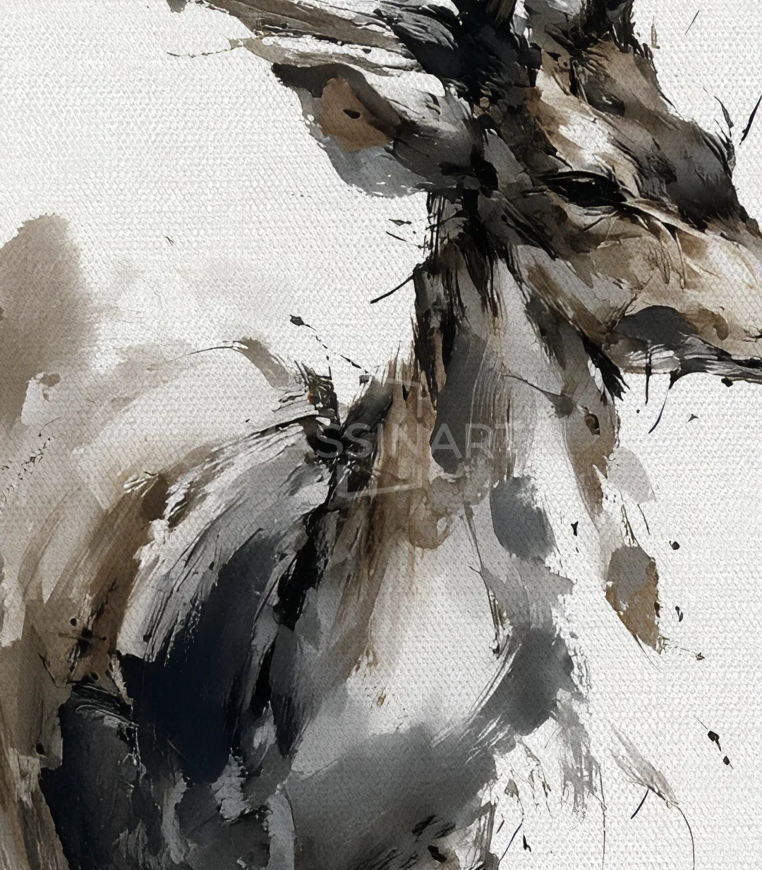 Cuadro Mystic Deer Massinart — embalaje y envío listo para colgar