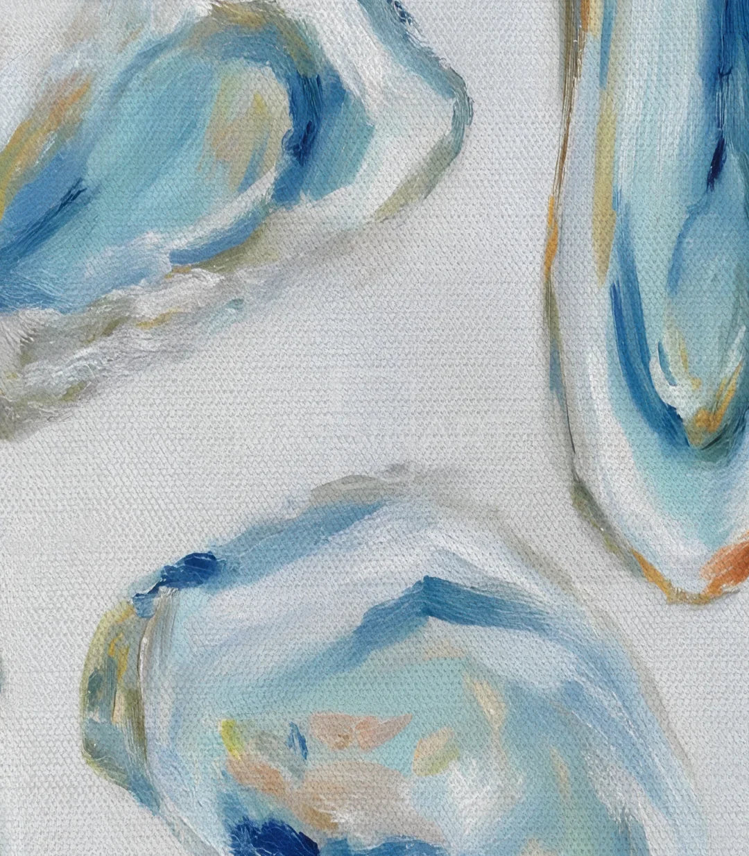 Cuadro Blue Shells Massinart — embalaje y kit de colgado incluido