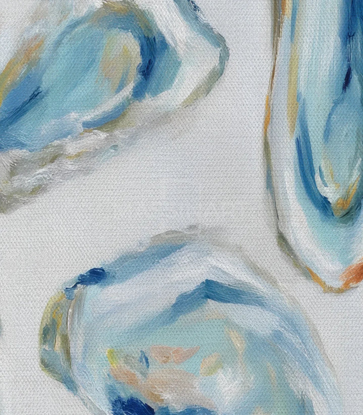 Cuadro Blue Shells Massinart — embalaje y kit de colgado incluido