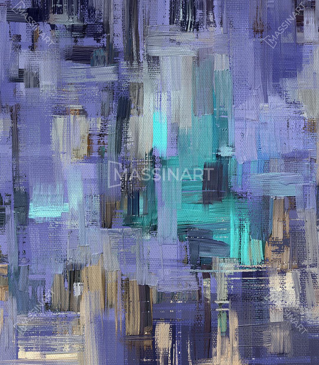 Cuadro Peri Very Abstract de Massinart — embalaje y envío listo para colgar